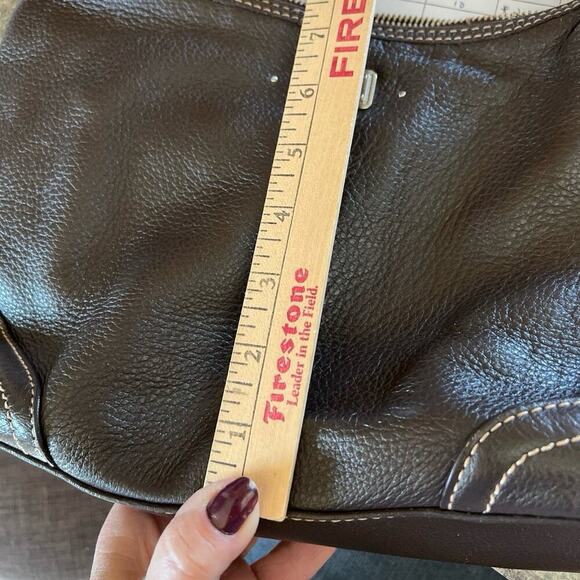 THE SAK brown leather, small shoulder bag - Picture 7 of 7